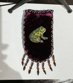 Credit Card Holder CrossBody Bag With Strap V0710 - Frog