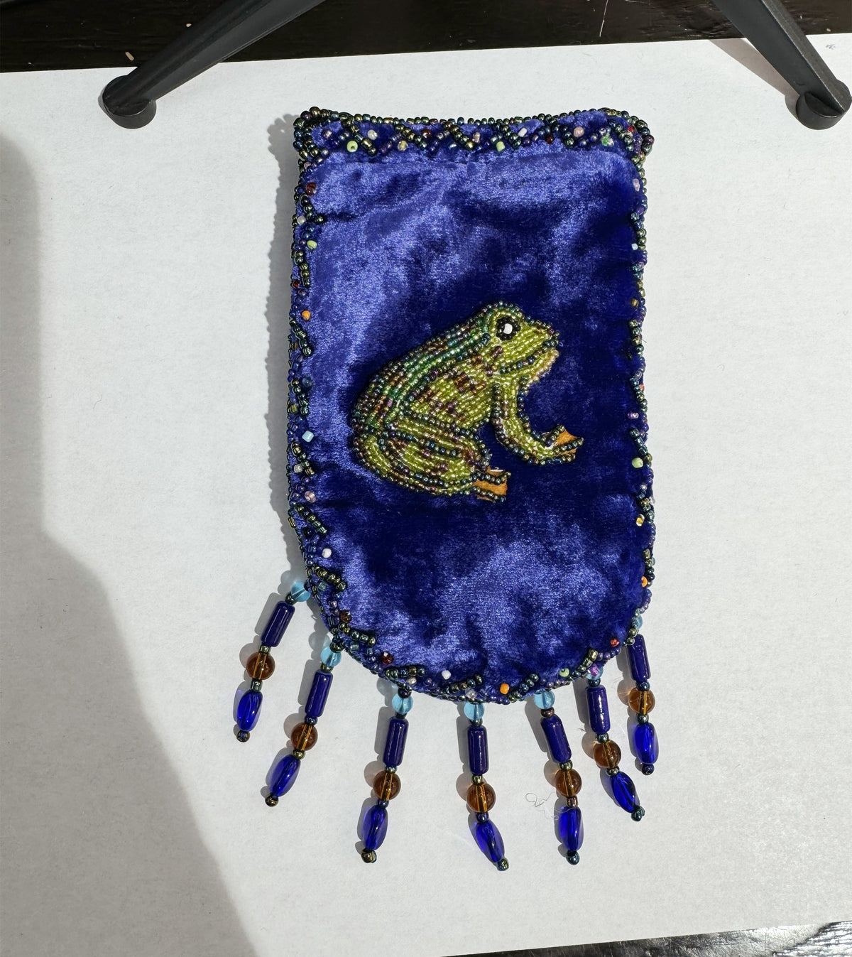Credit Card Holder CrossBody Bag With Strap V0710 - Frog