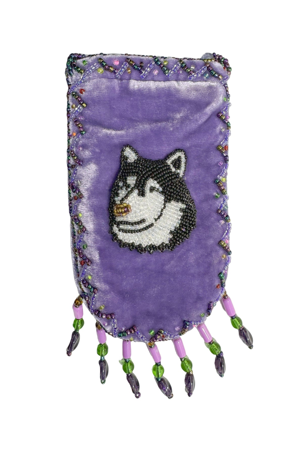 Credit Card Holder CrossBody Bag With Strap V0710 - Husky