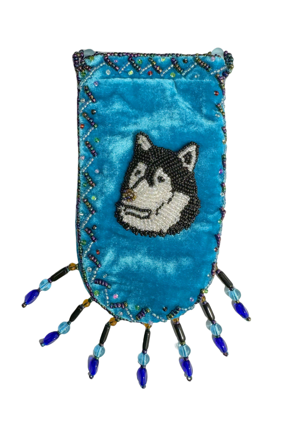 Credit Card Holder CrossBody Bag With Strap V0710 - Husky