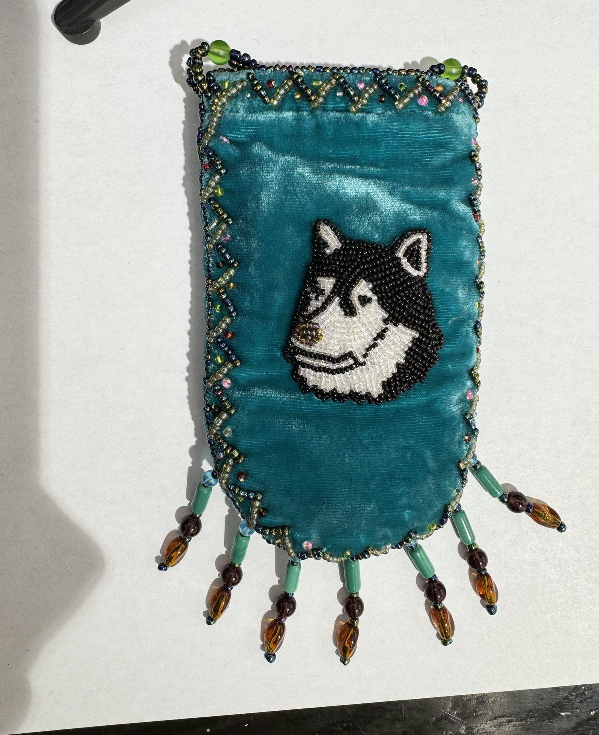 Credit Card Holder CrossBody Bag With Strap V0710 - Husky