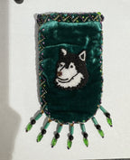 Credit Card Holder CrossBody Bag With Strap V0710 - Husky