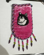 Credit Card Holder CrossBody Bag With Strap V0710 - Husky