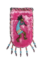 Credit Card Holder CrossBody Bag With Strap V0710 - Kokopelli