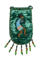 Credit Card Holder CrossBody Bag With Strap V0710 - Kokopelli