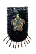 Sea Turtle Pattern Velvet Crossbody Bag VXL0609-SeaTurtle