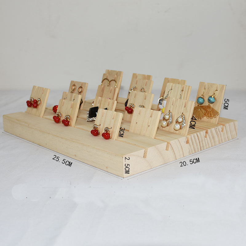 Wooden Jewelry Display W1337