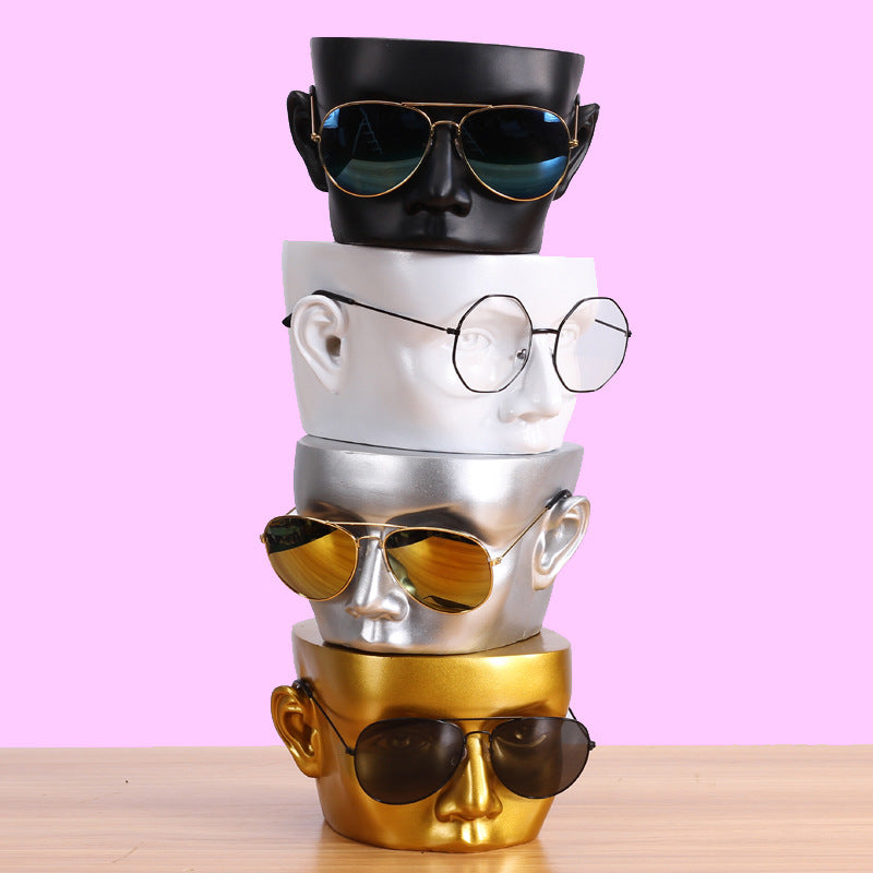 Dummy Head Glasses Display Stand W1371 – view 7