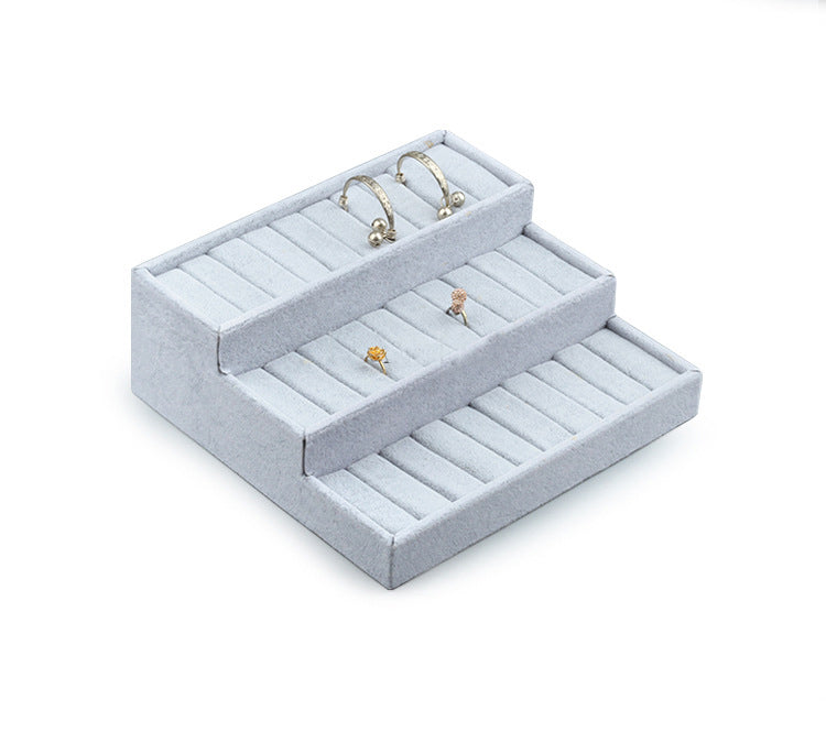 3 Step Bracelet Accessories Velvet Display W1373