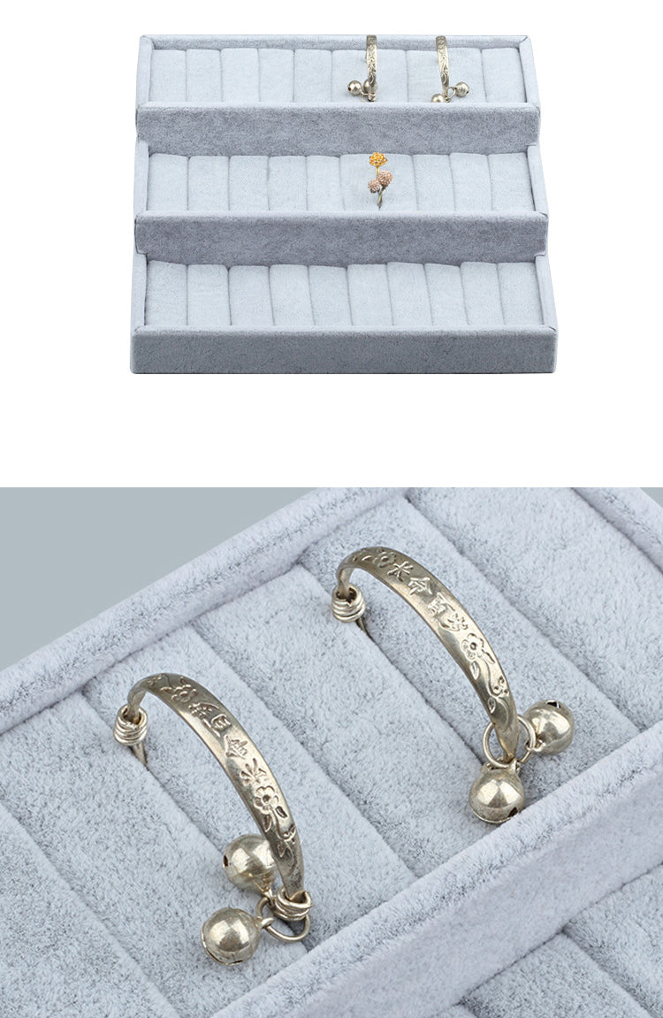 3 Step Bracelet Accessories Velvet Display W1373