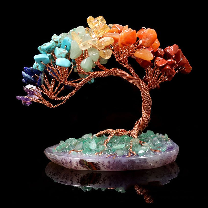 Natural Stone Tree Ornaments W1388 – view 8