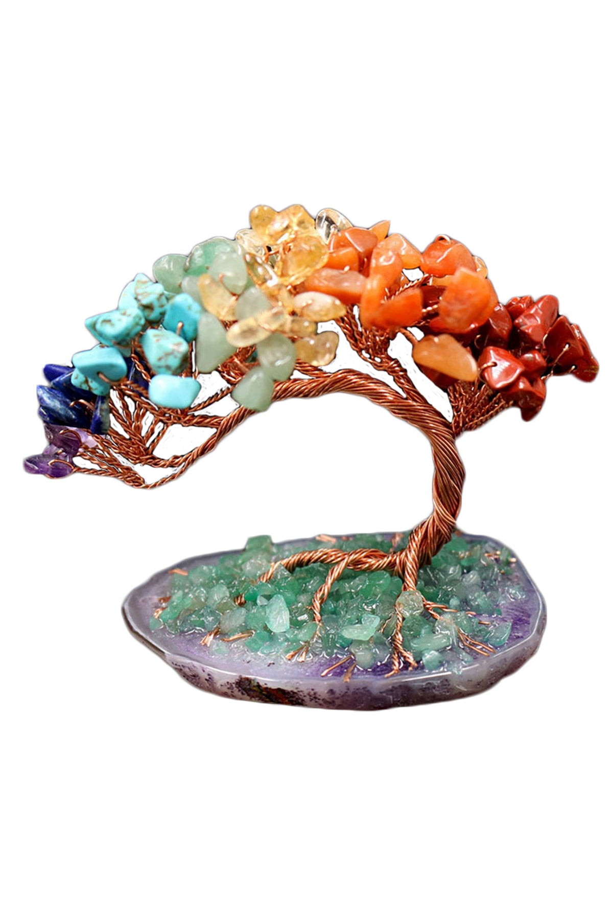 Natural Stone Tree Ornaments W1388