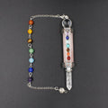 7 Chakra Stone Pendant Suncatcher W1462