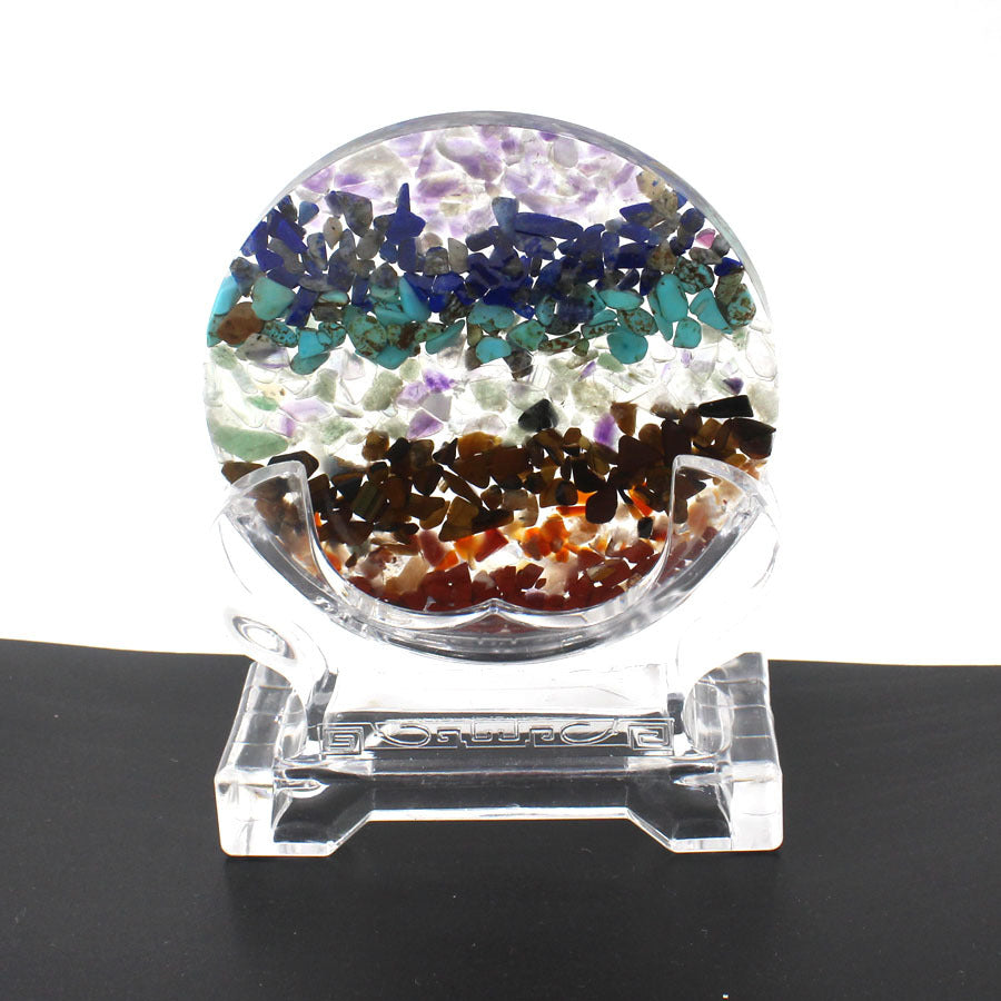 Resin Crystal Tree Of Life Ornaments W1463