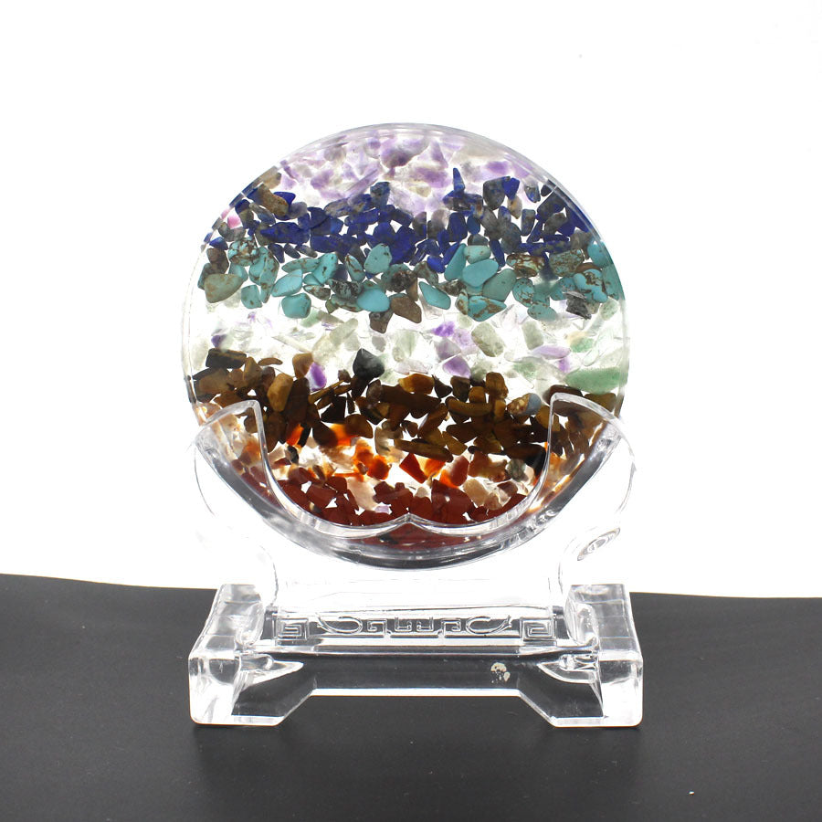 Resin Crystal Tree Of Life Ornaments W1463 – view 2