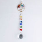 Tree Of Life Crystal Ball Sun Catcher W1480