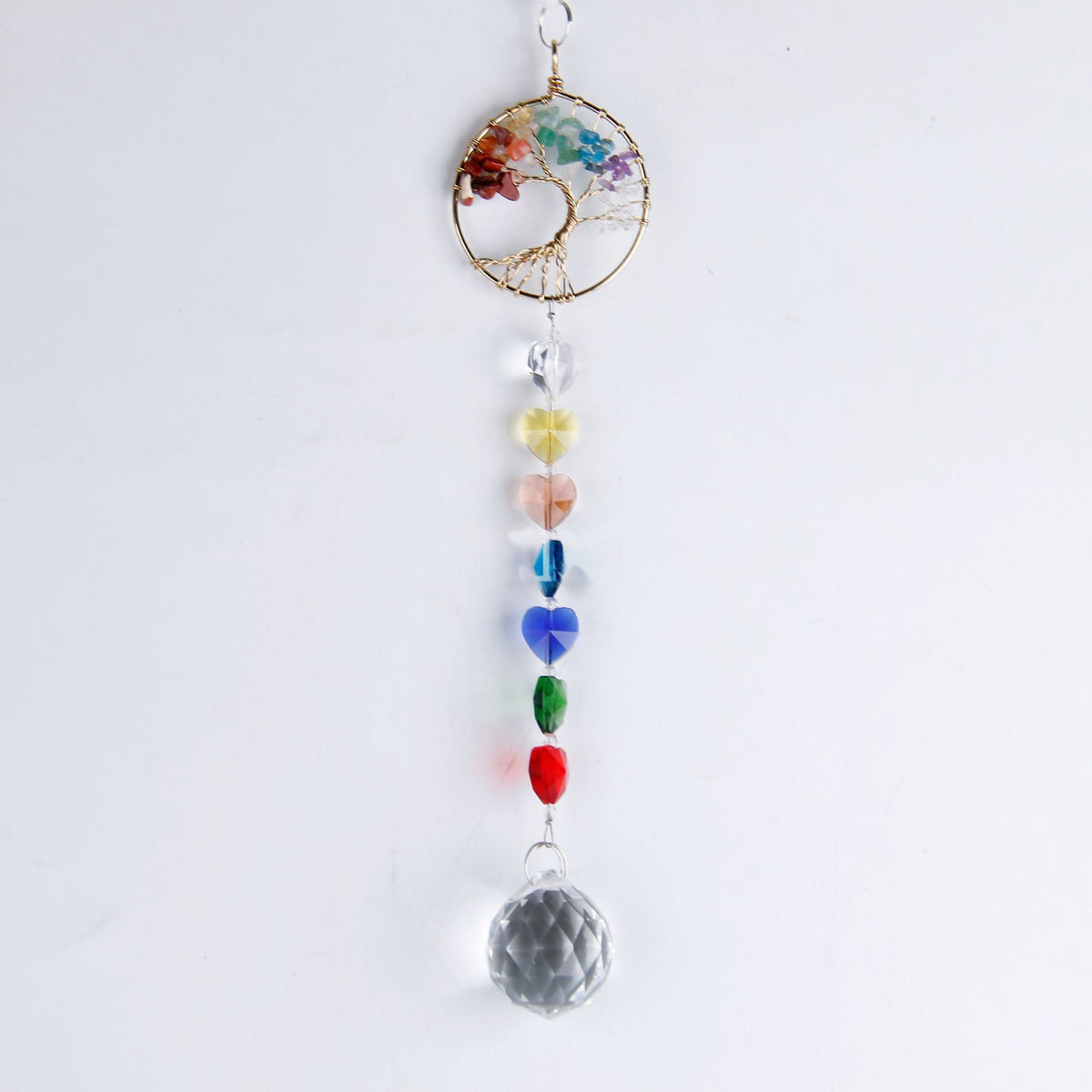 Tree Of Life Crystal Ball Sun Catcher W1480