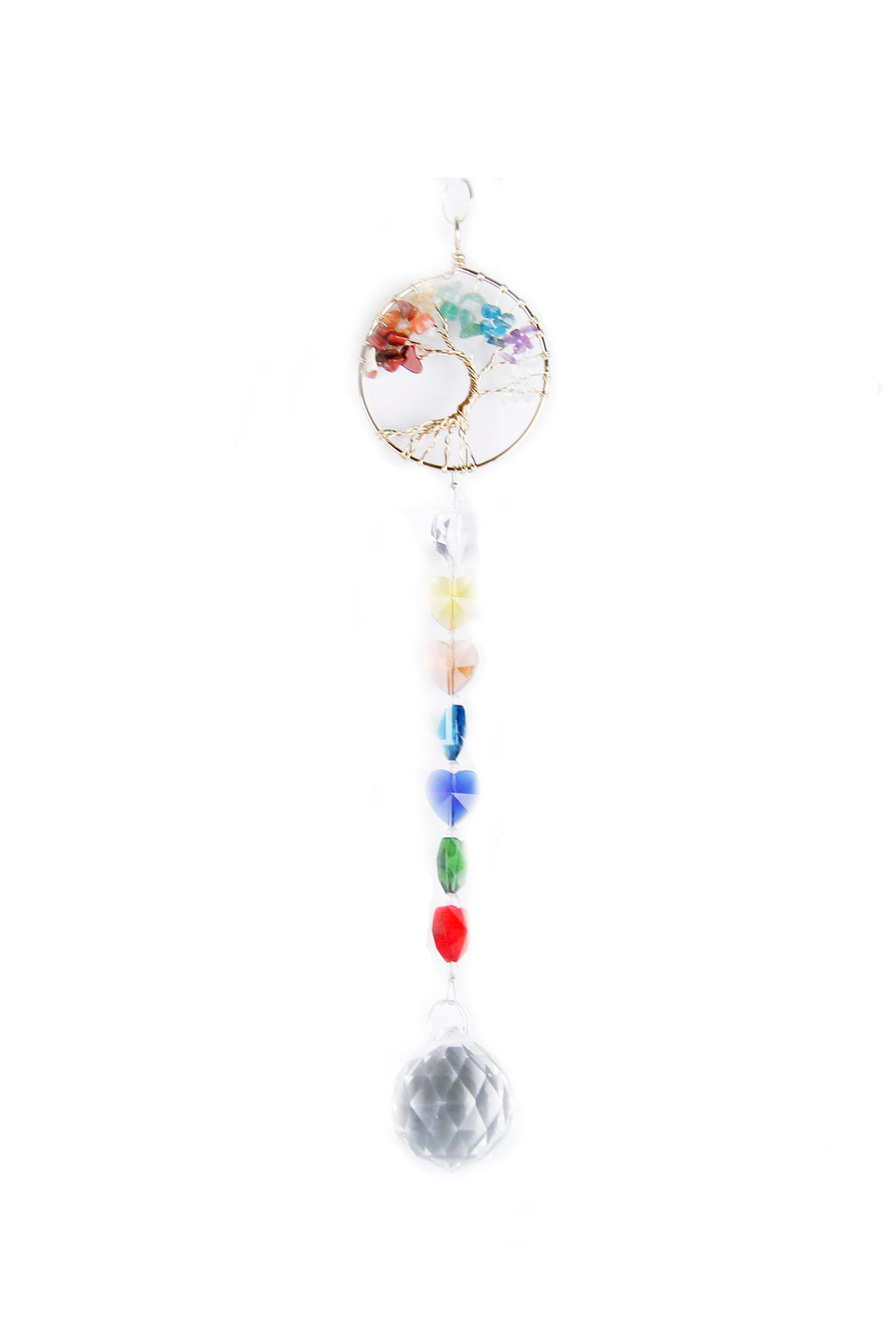 Tree Of Life Crystal Ball Sun Catcher W1480