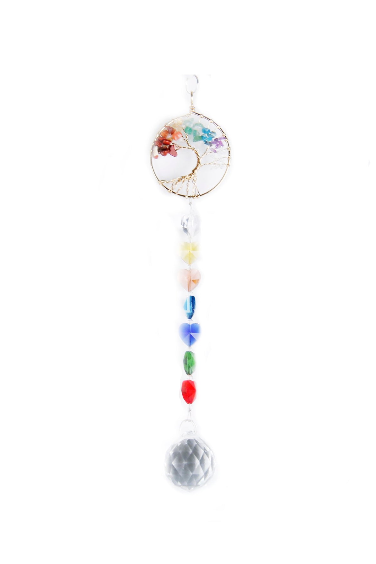 Tree Of Life Crystal Ball Sun Catcher W1480