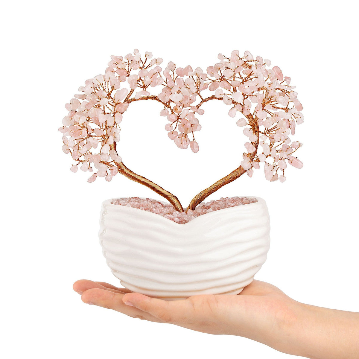 Natural Stone Tree Of Life Potted ornaments W1485