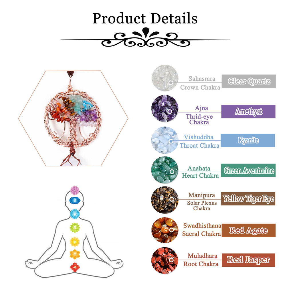 Tree Of Life Natural Stone Suncatcher W1488