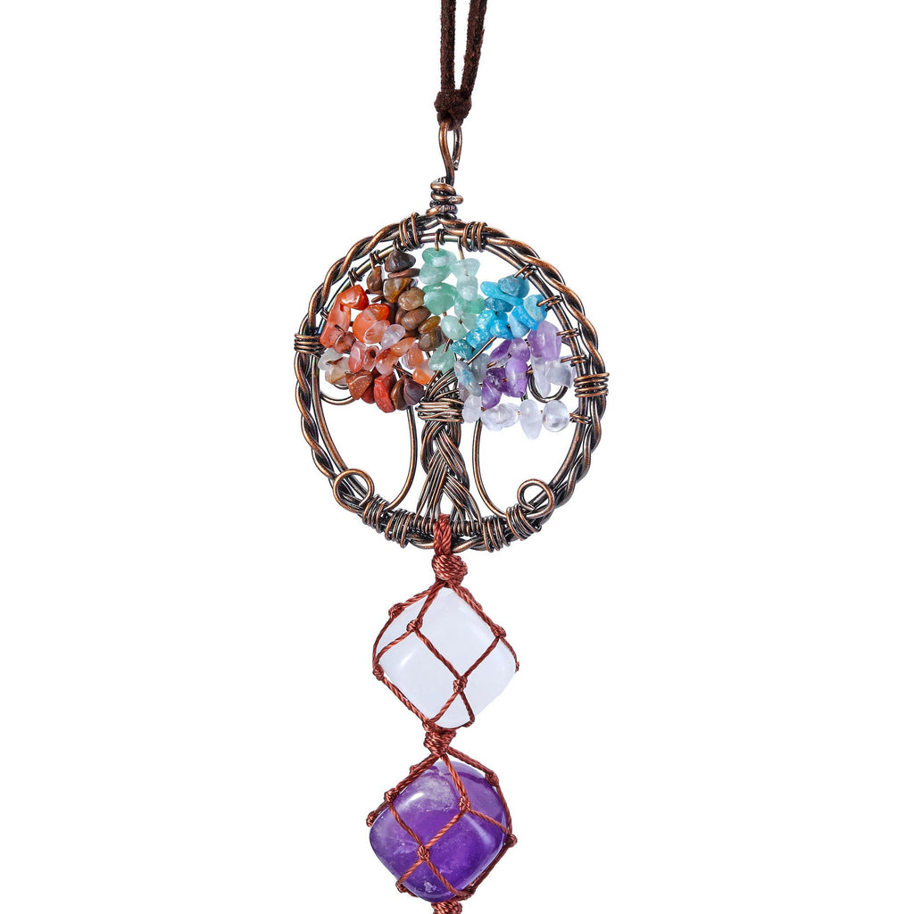 Tree Of Life Natural Stone Suncatcher W1488