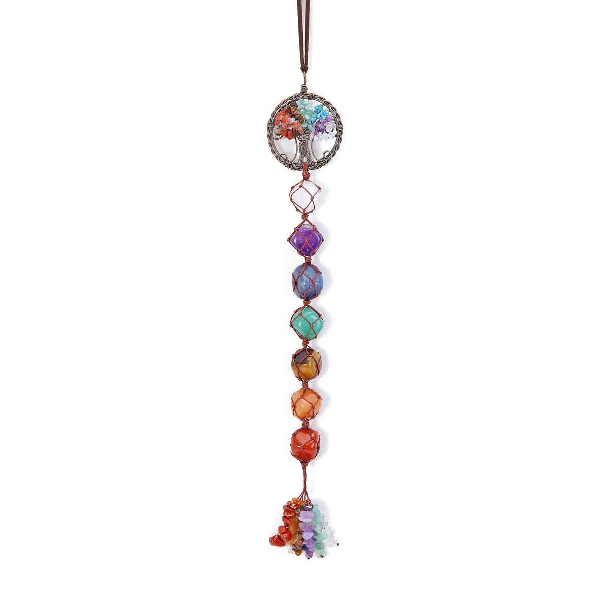 Tree Of Life Natural Stone Suncatcher W1488