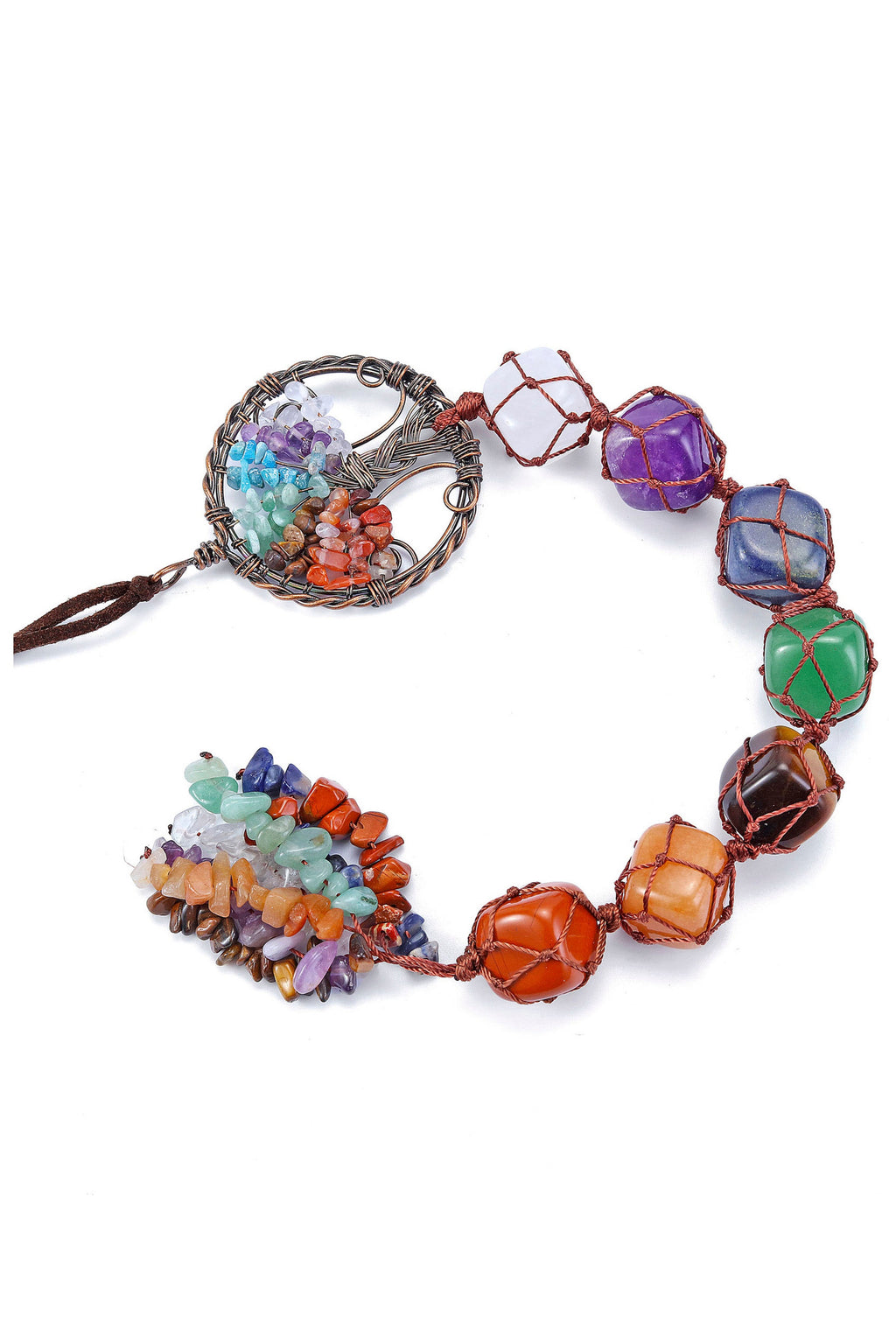 Tree Of Life Natural Stone Suncatcher W1488