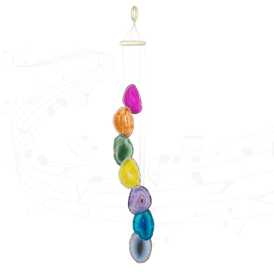 Irregular Shape Agate Suncatcher W1489