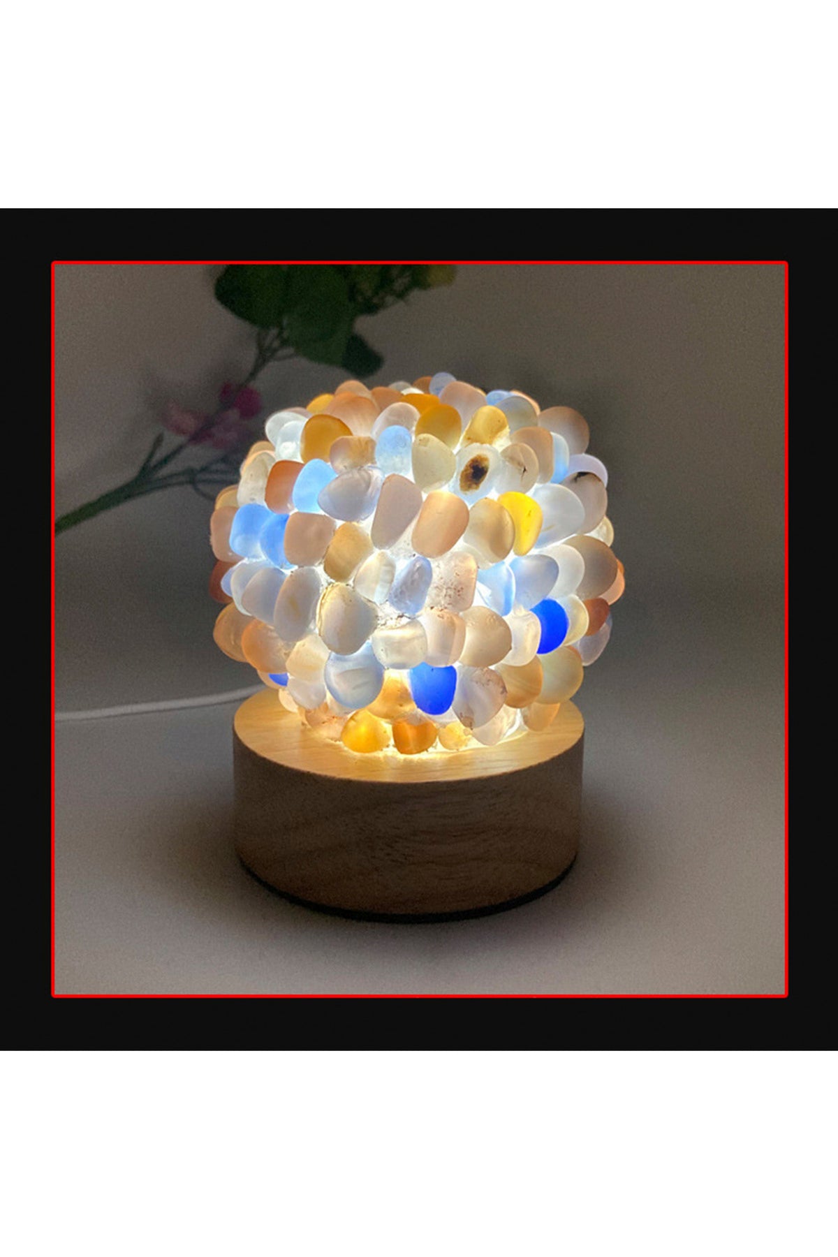 Natural Stone LED Light Display W1493 – view 3