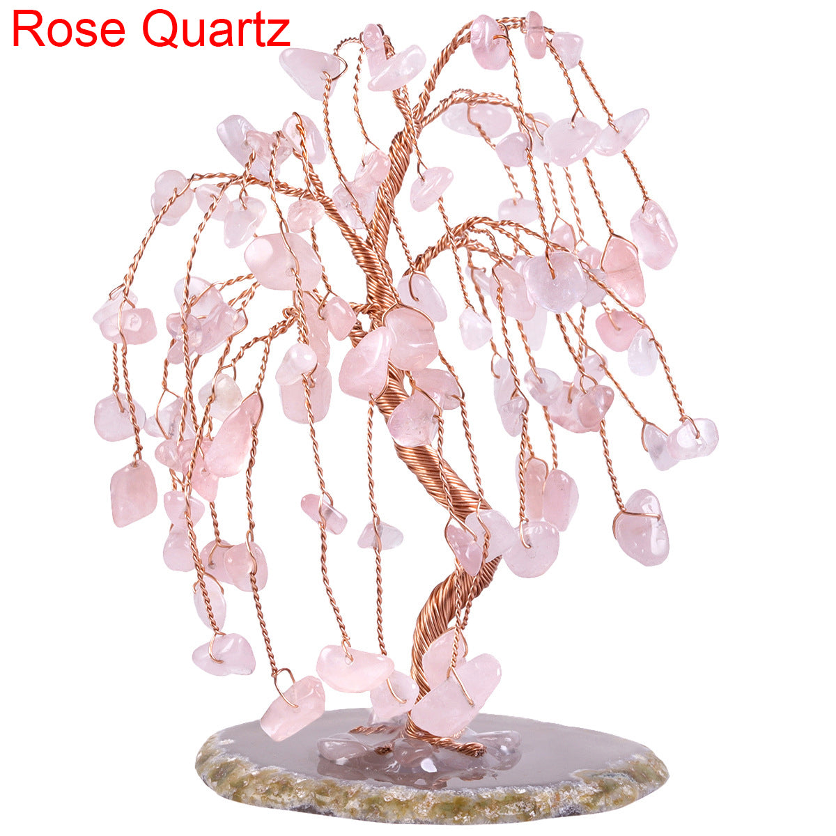 Natural Stone Fortune Tree Ornament W1644 – view 18