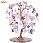 Natural Stone Fortune Tree Ornament W1644
