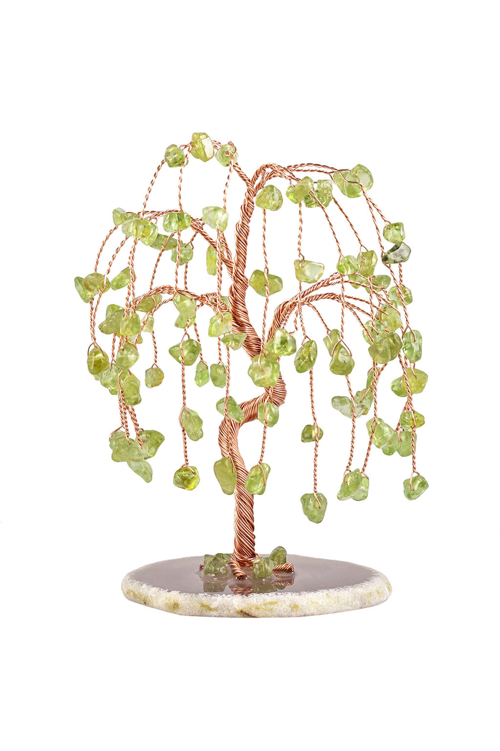 Natural Stone Fortune Tree Ornament W1644