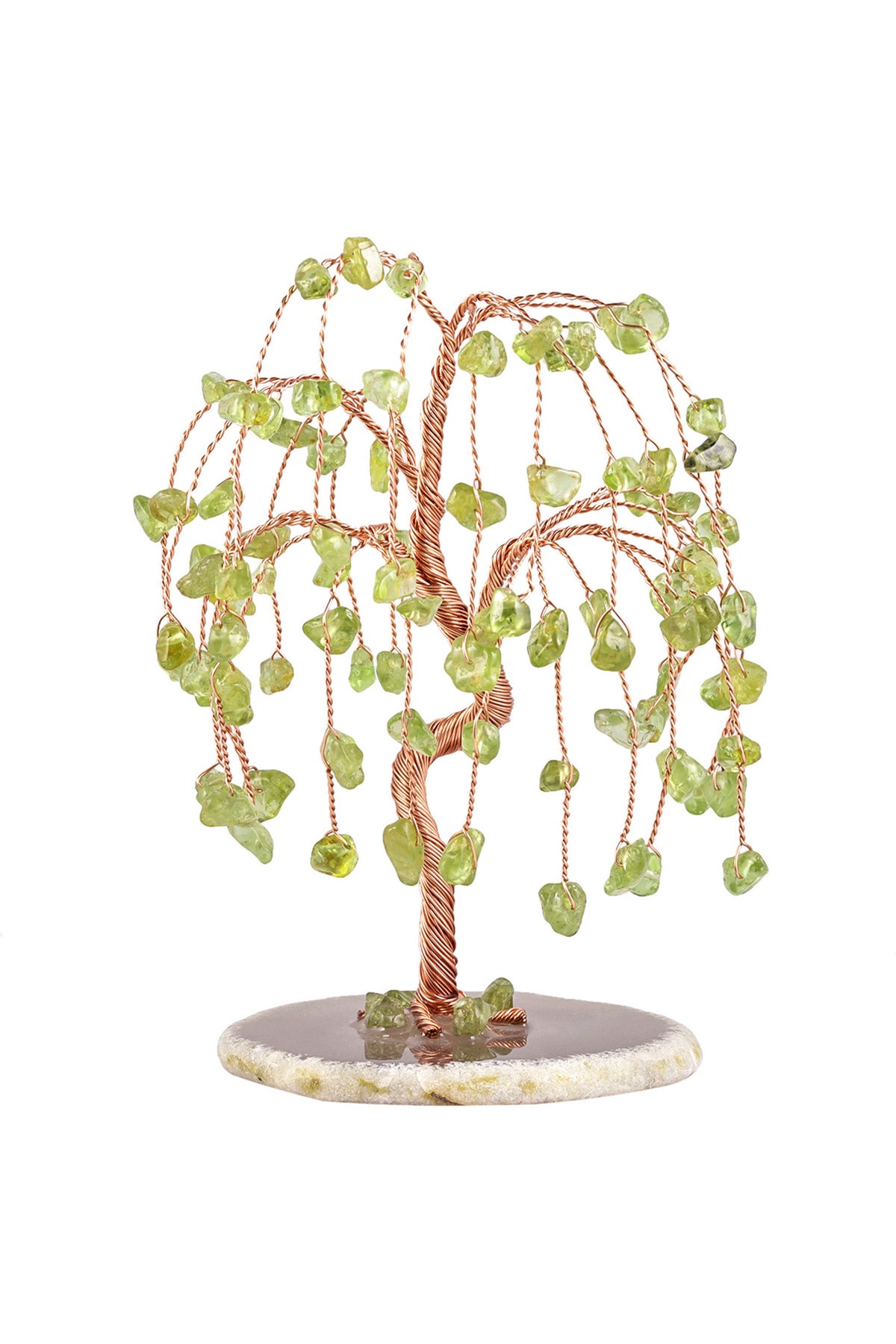Natural Stone Fortune Tree Ornament W1644