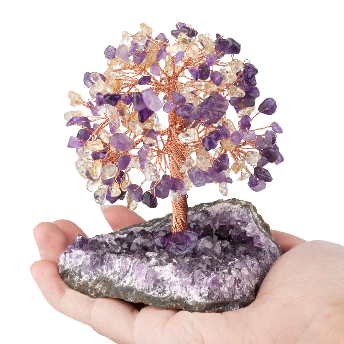 Natural Stone Fortune Tree Ornament W1645 – view 5