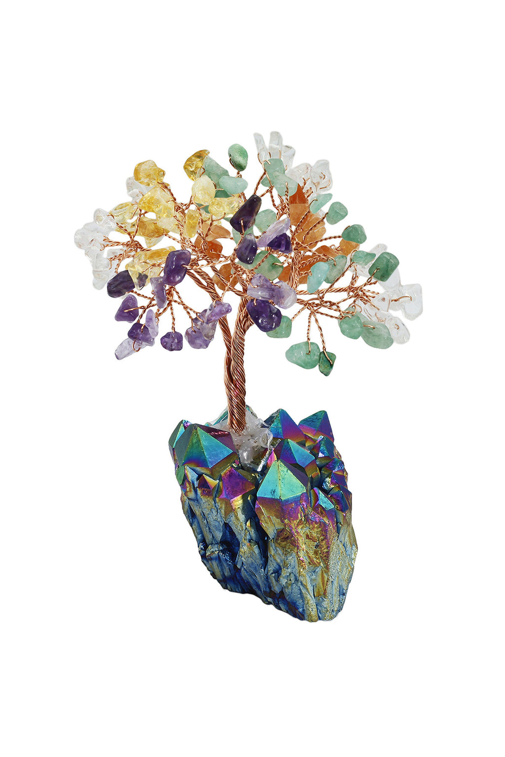 Natural Stone Fortune Tree Ornament W1646