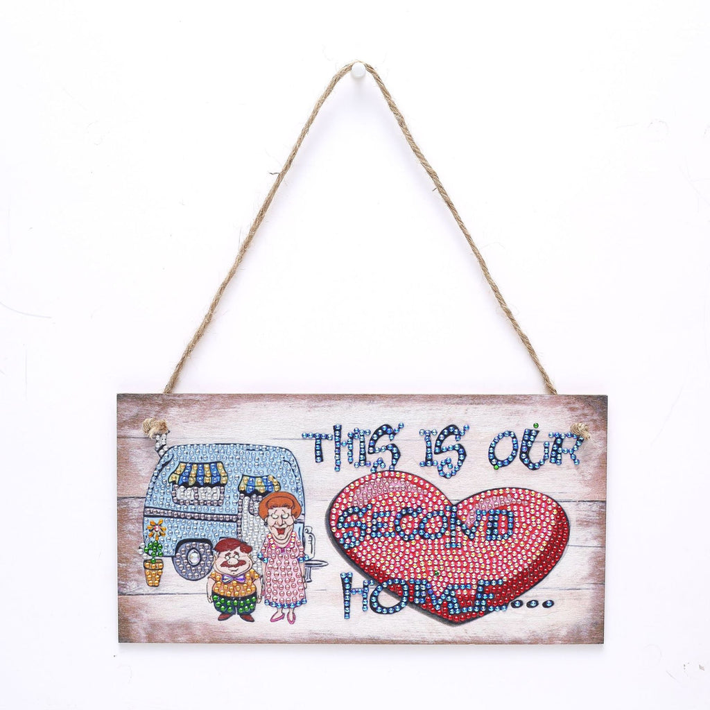 Heart Patten DIY Doorplate W1707