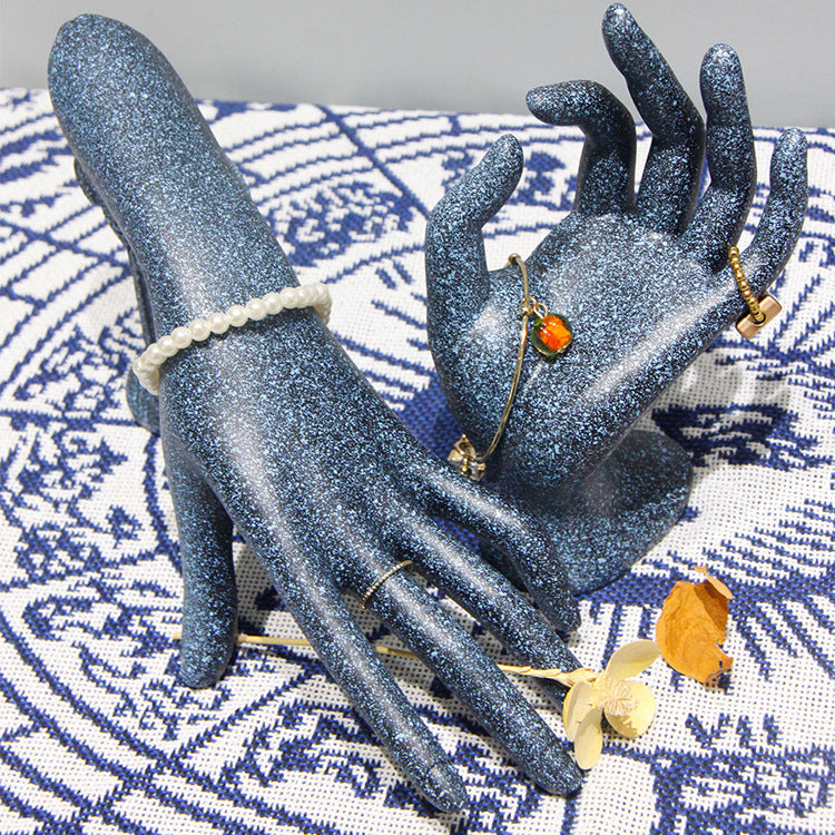 Lotus Hand Resin Display W1727