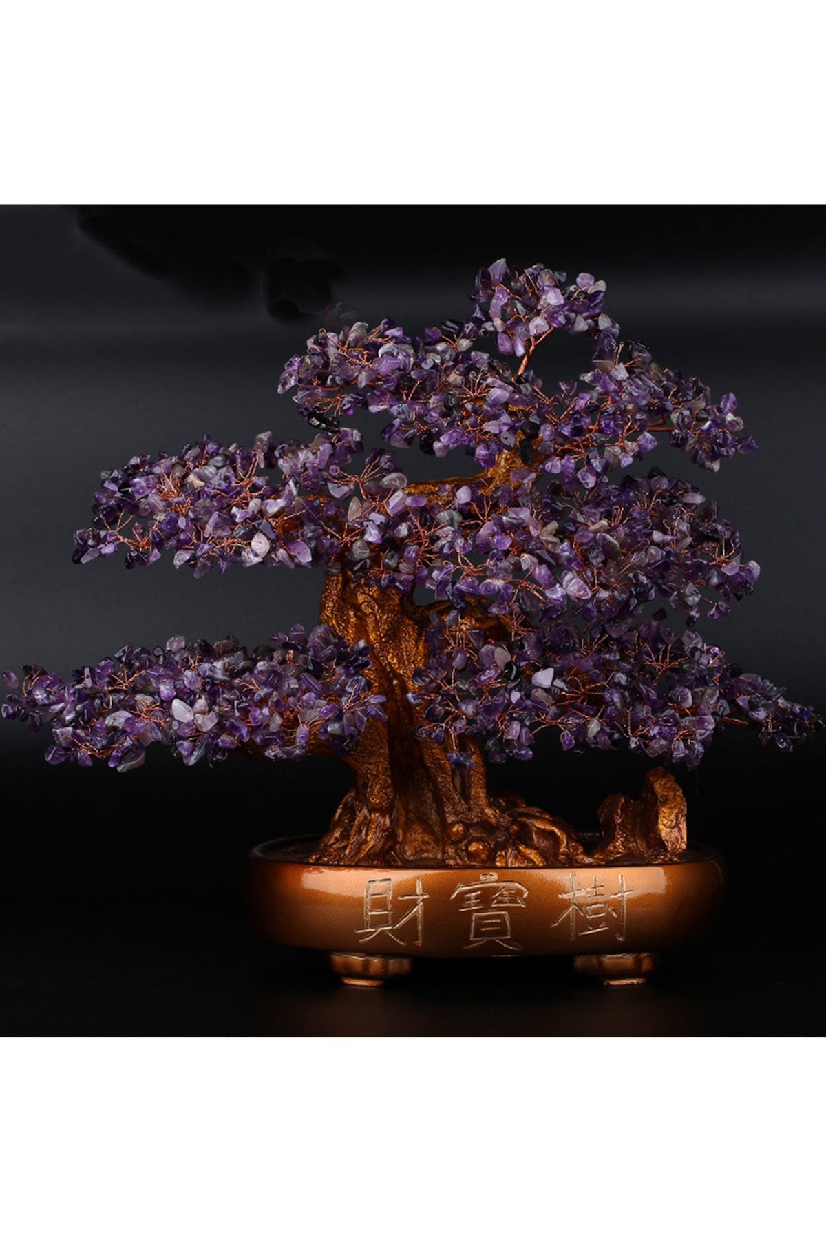 Natural Stone Treasure Tree Ornaments W1755 – view 6