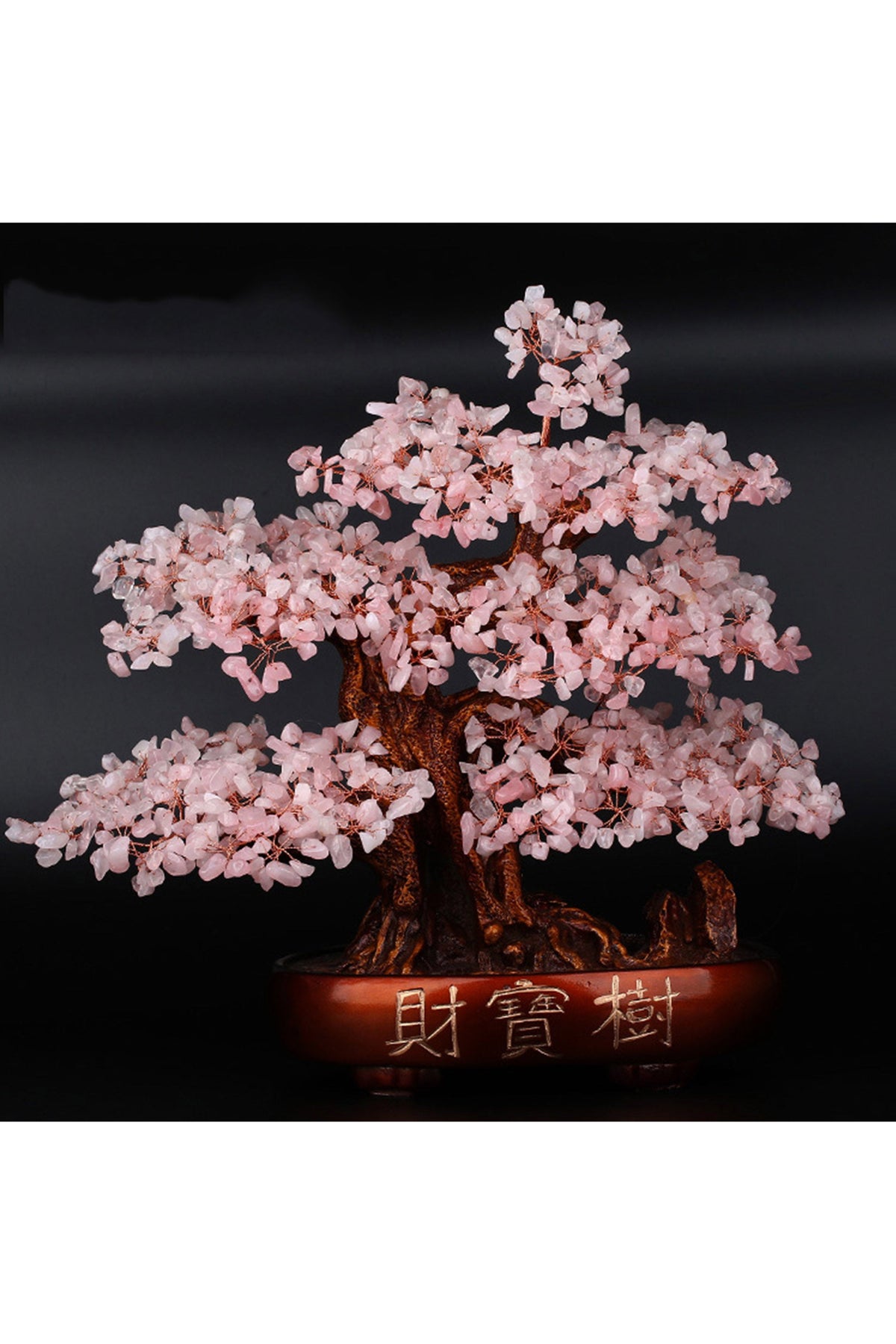 Natural Stone Treasure Tree Ornaments W1755 – view 7