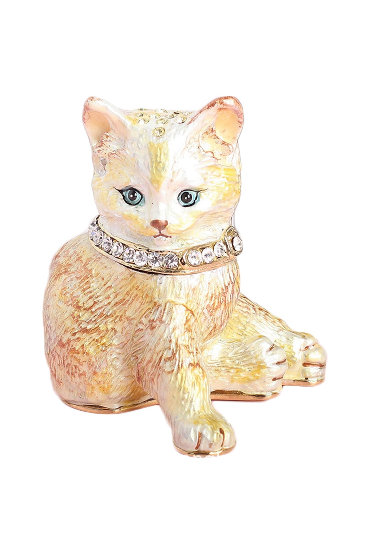 Kitty Rhinestone Alloy Jewelry Box Ornaments W1788 – view 5