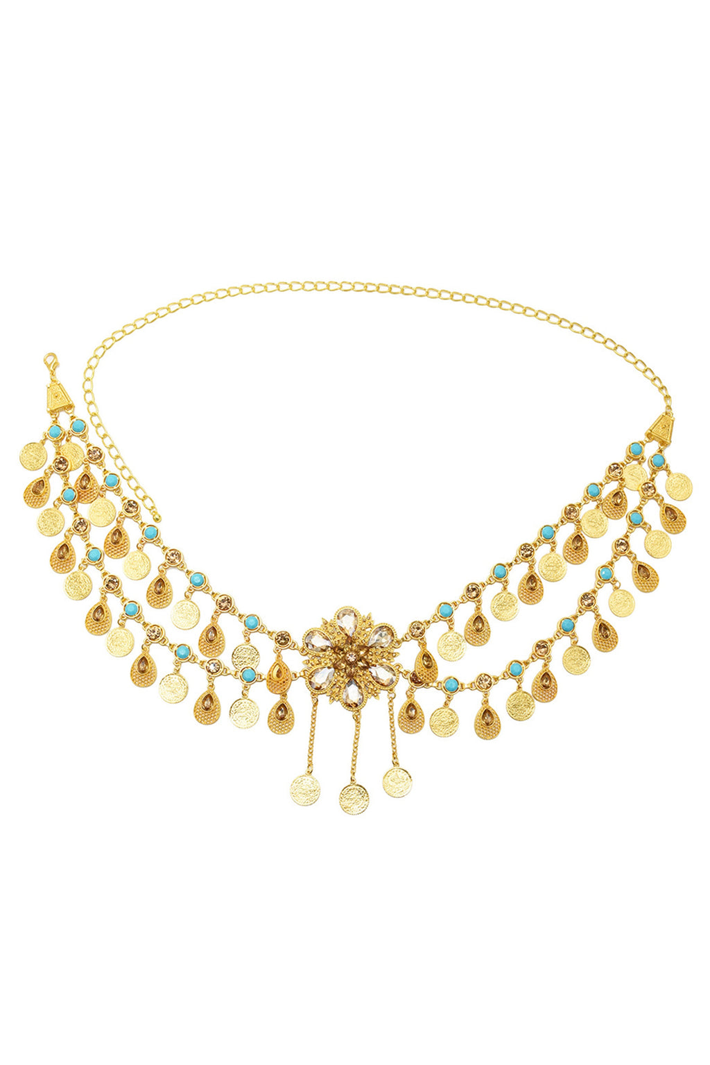 Coin Tassel Waist Chains WA0030