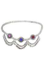 Floral Coins Tassel Waist Chains WA0043