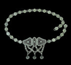 Turquoise Coin Tassel Waist Chain WA0060