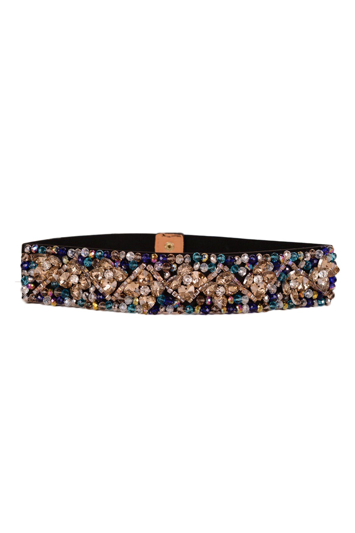 Rhinestone Elastic Belts WA0069