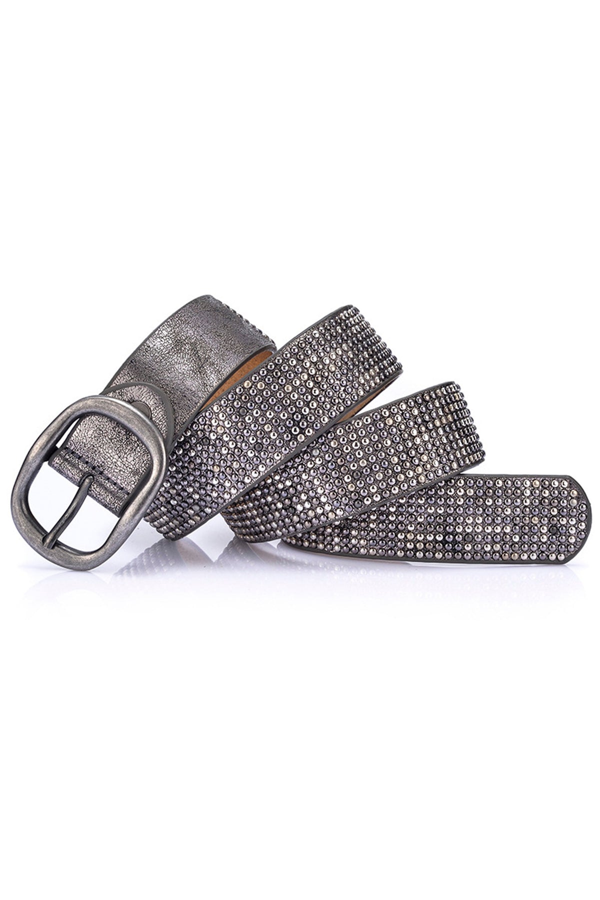 Rivet Pu Leather Belt WA0074 – view 7