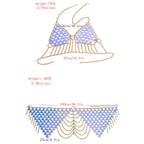 Scales Sequin Skirt Waist Chain WA0119