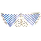 Scales Sequin Skirt Waist Chain WA0119