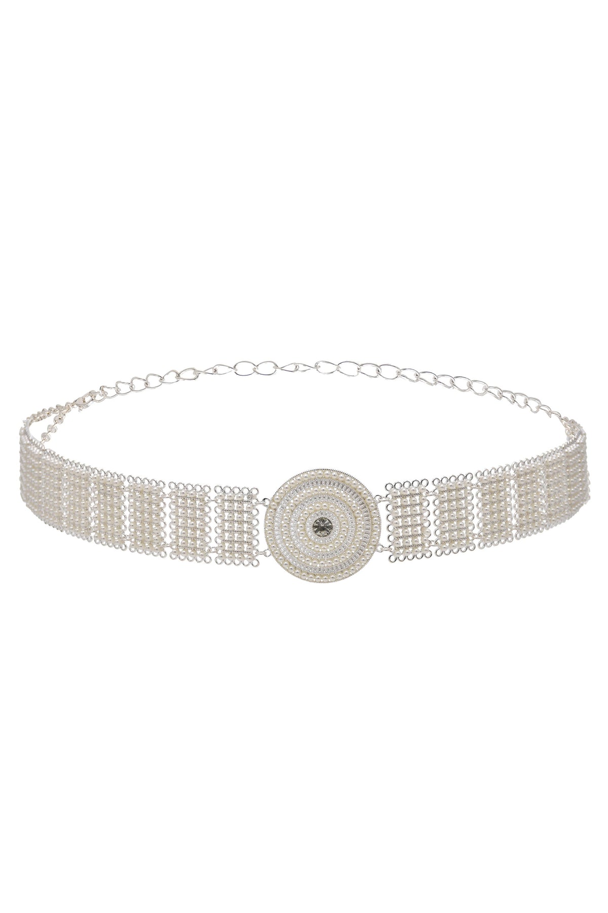 Pearl Alloy Chain Waist Chain WA0165