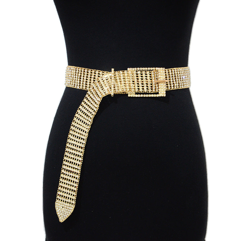 8-Row Rhinestone Belt WA0182 – view 4